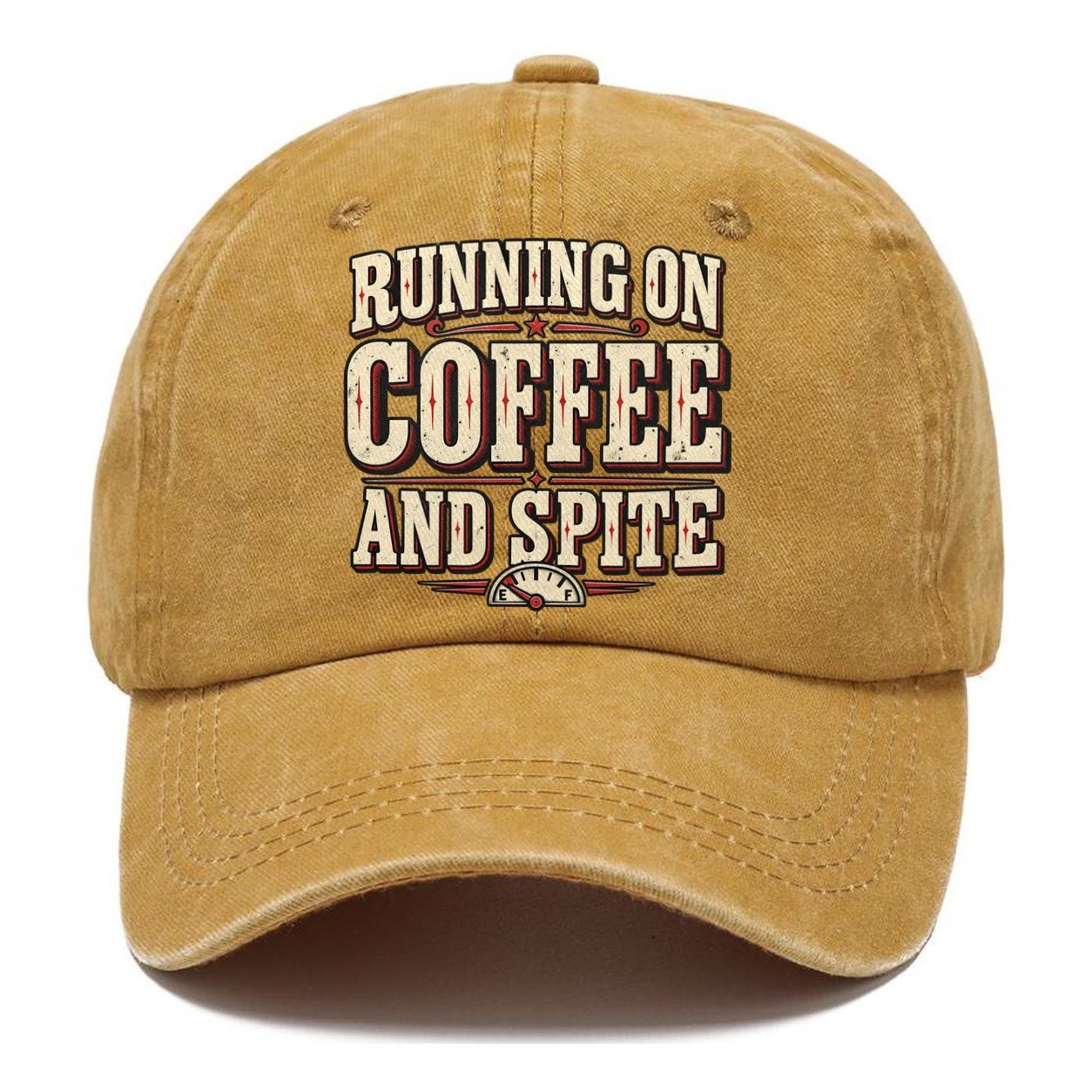 Running On Coffee And Spite American Wit Classic Cap – Golden Harvest