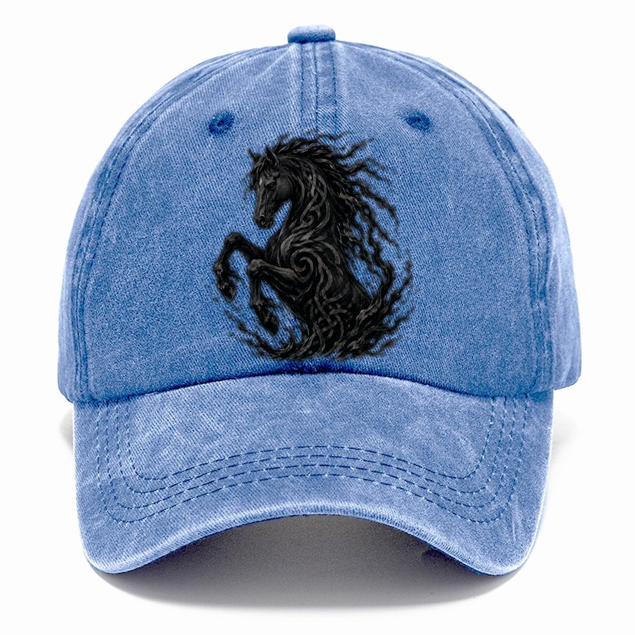 Dark Kelpie Marks Classic Cap – Summer Sky