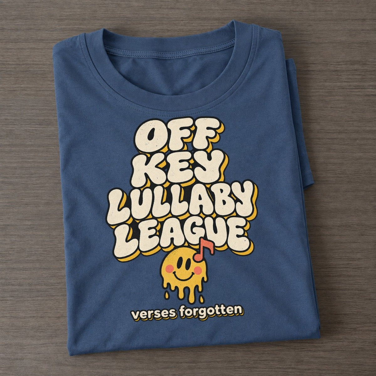 Lullaby League Running On Fumes Club Classic T-shirt – Twilight Navy