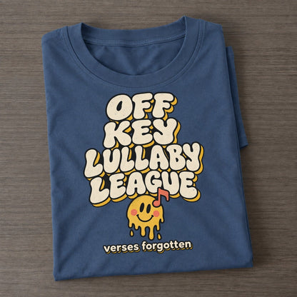 Lullaby League Running On Fumes Club Classic T-shirt – Twilight Navy