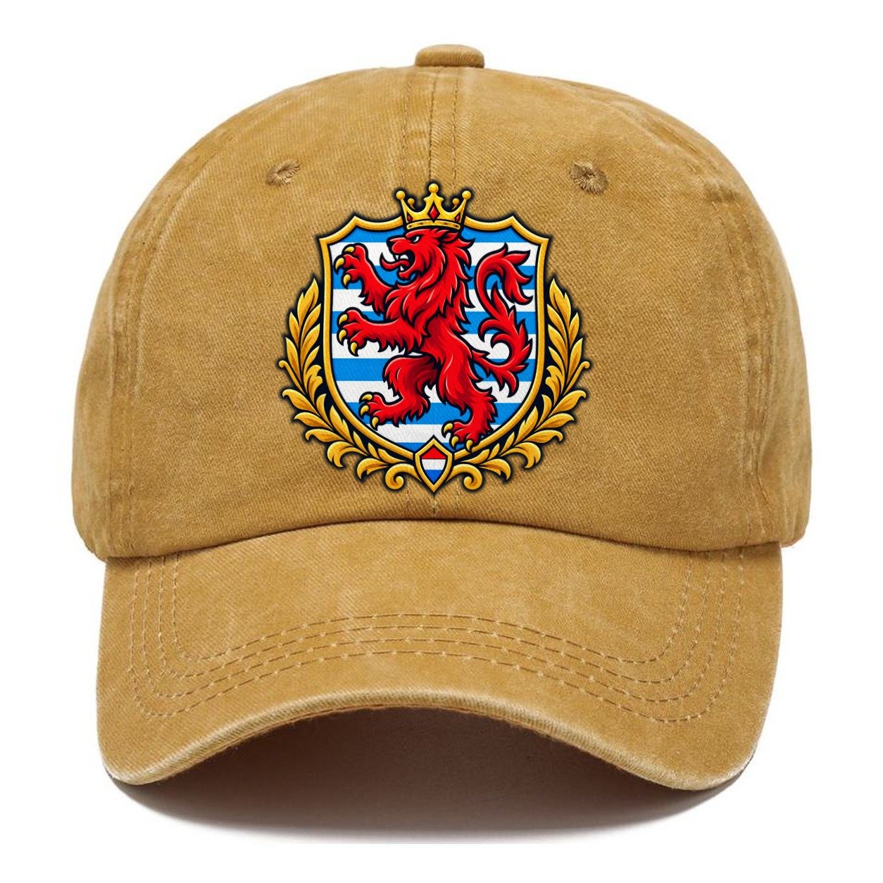 Luxembourg Minimal Emblem Country Logos Classic Cap – Golden Harvest
