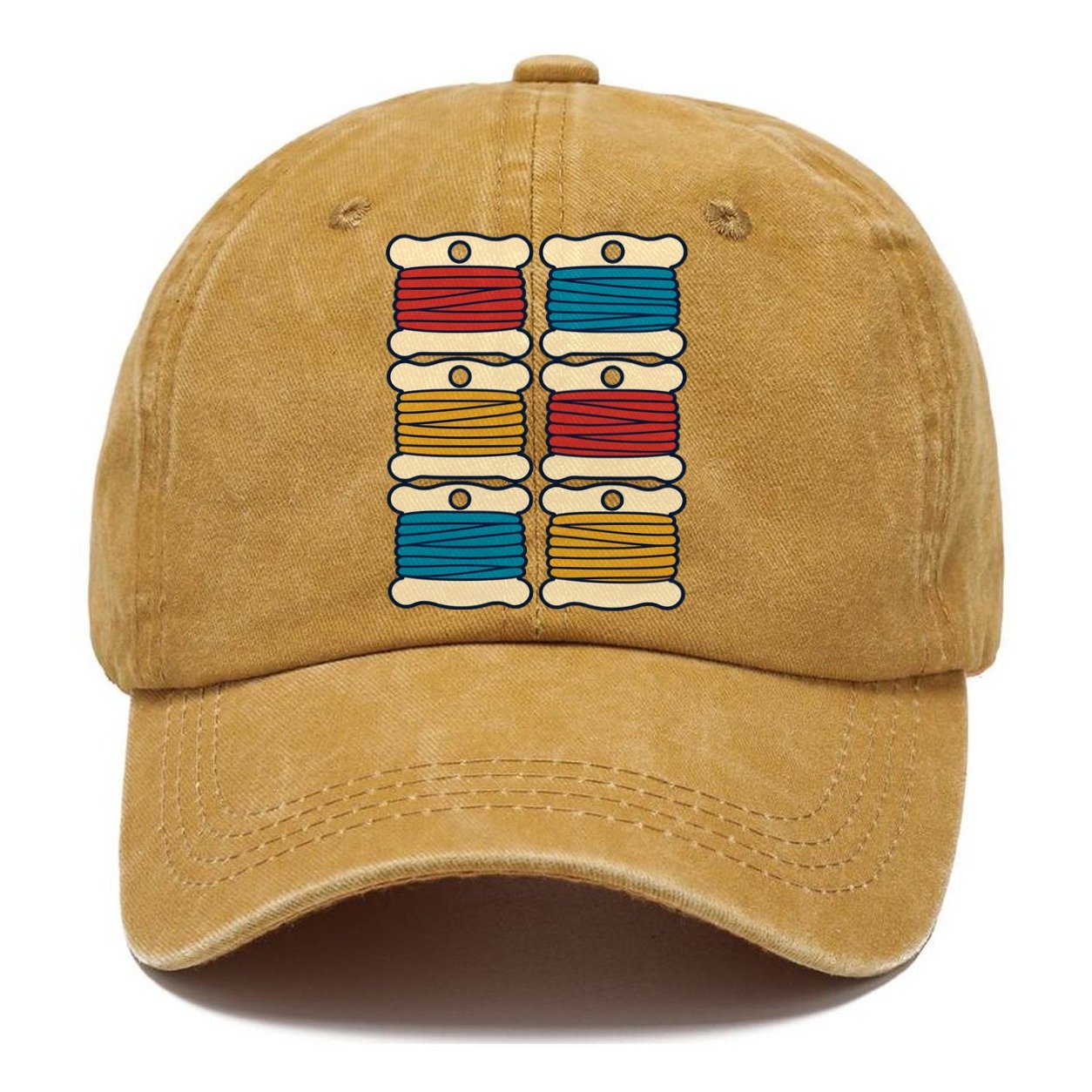 Floss Bobbin Block And Needlework Classic Cap – Golden Harvest