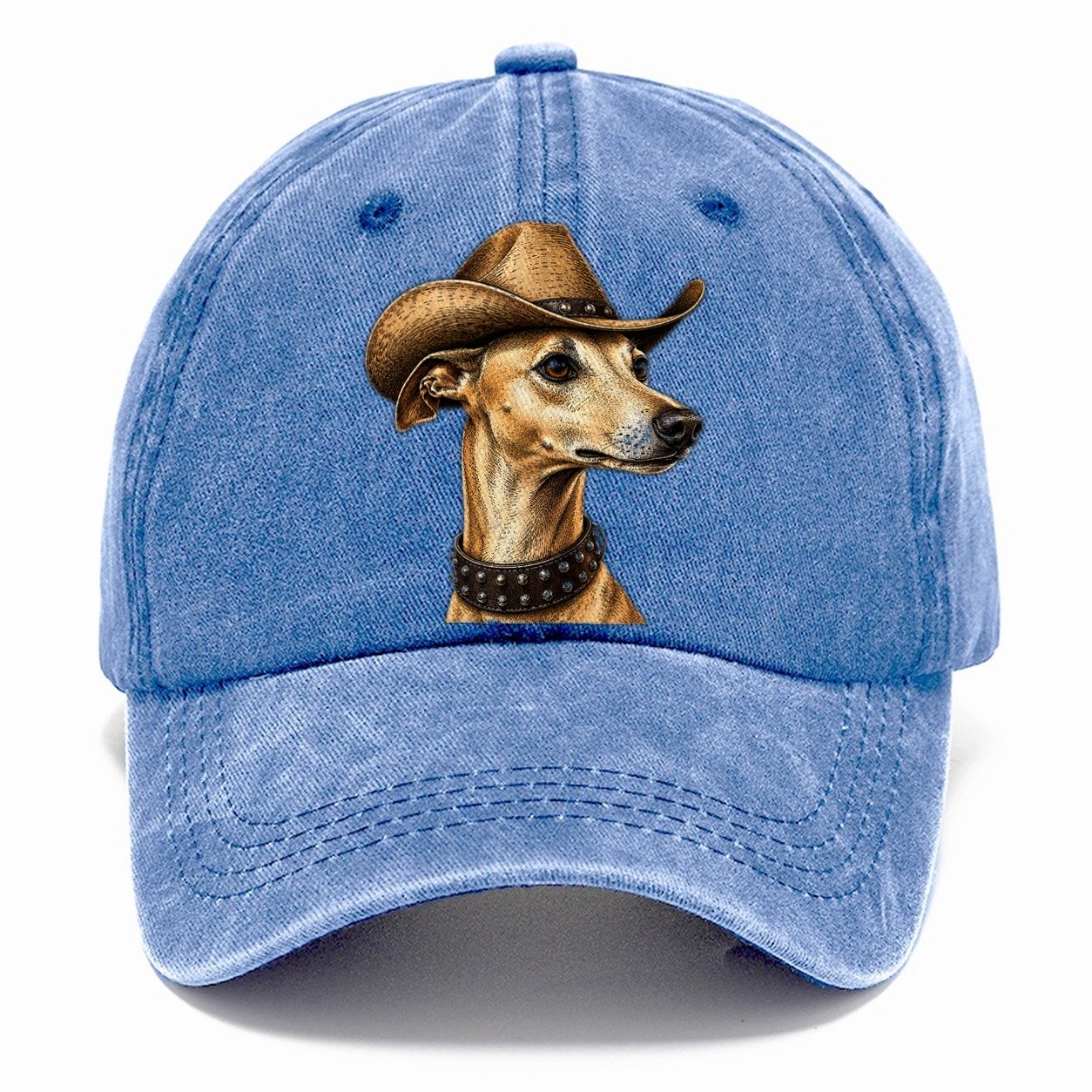 Cowboy Fawn Whippet Classic Cap – Summer Sky