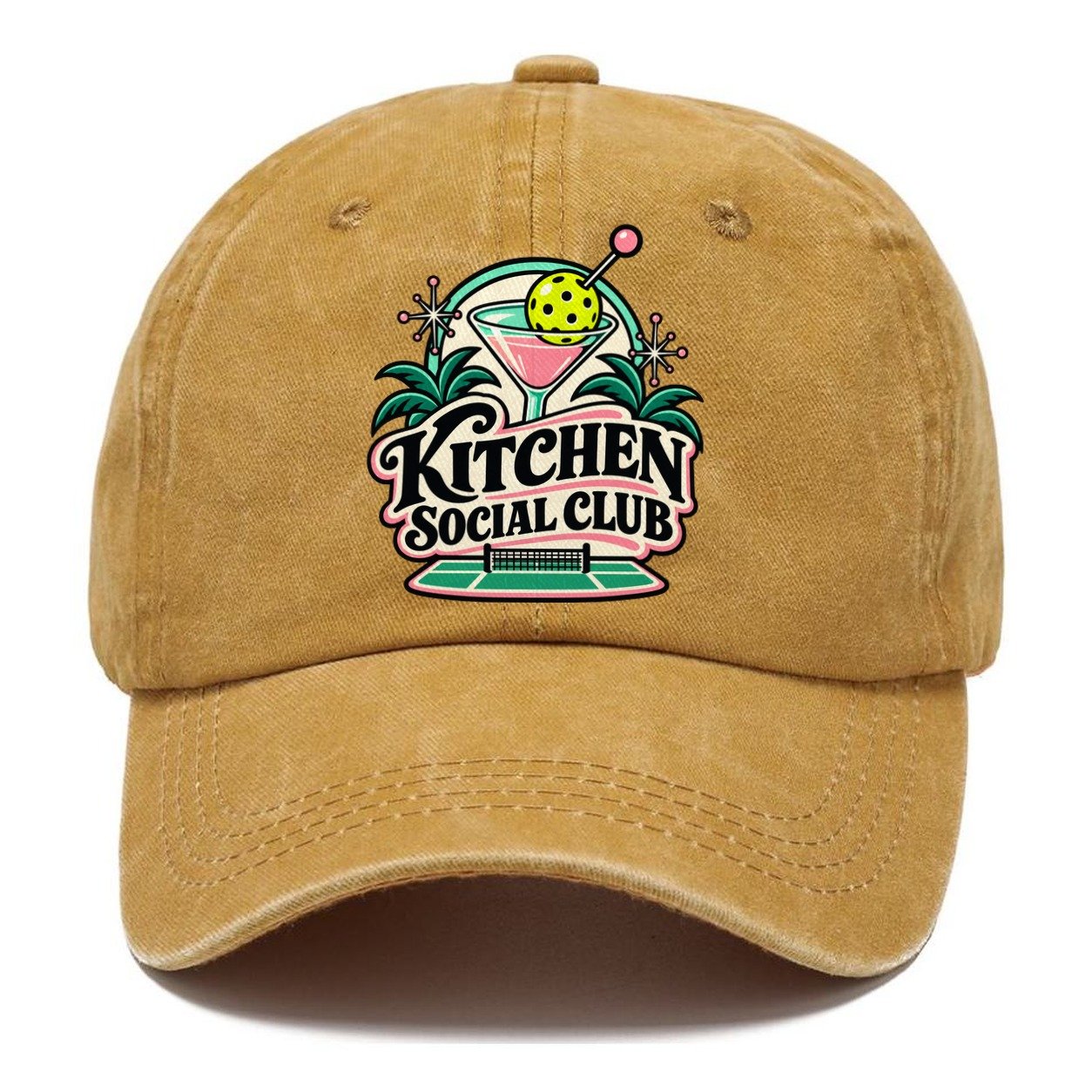 Kitchen Social Club Pickleball Life Classic Cap – Golden Harvest