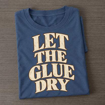 Let The Glue Dry Character Club Classic T-shirt – Twilight Navy