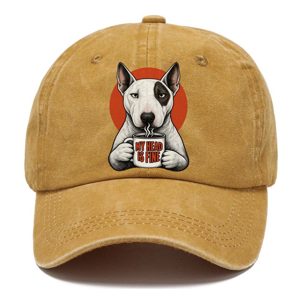 Bull Terrier Mug Truths Dog Mug Truths Classic Cap – Golden Harvest