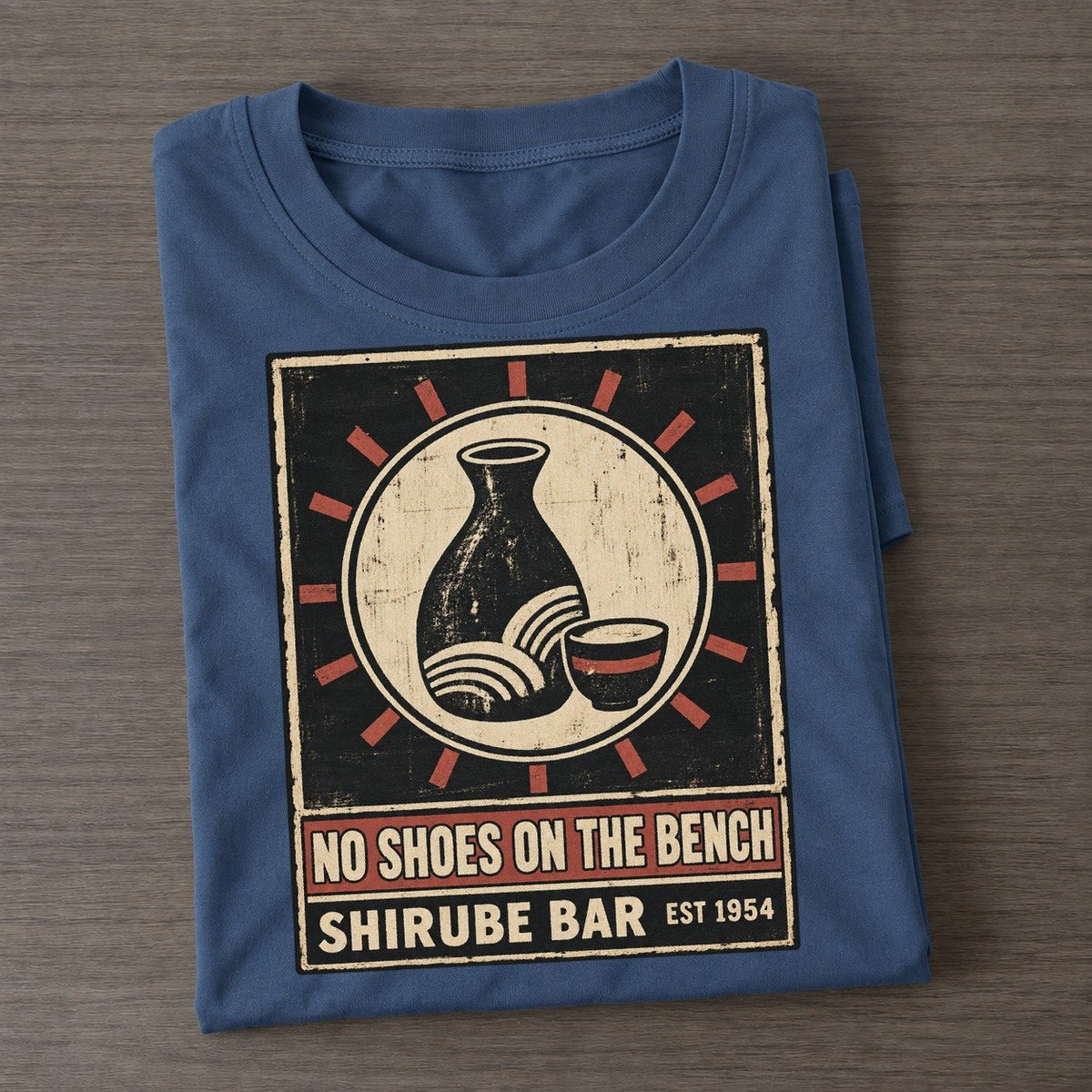 Shirube Lantern Izakaya Rules Classic T-shirt – Twilight Navy