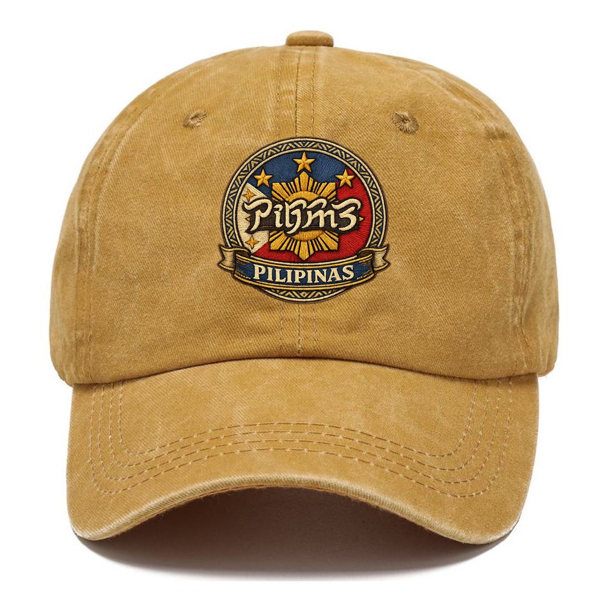 Baybayin Heritage Classic Cap – Golden Harvest