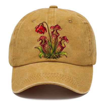 Newfoundland And Labrador Purple Pitcher Plant Canada Cultural Icons Classic Cap – Golden Harvest