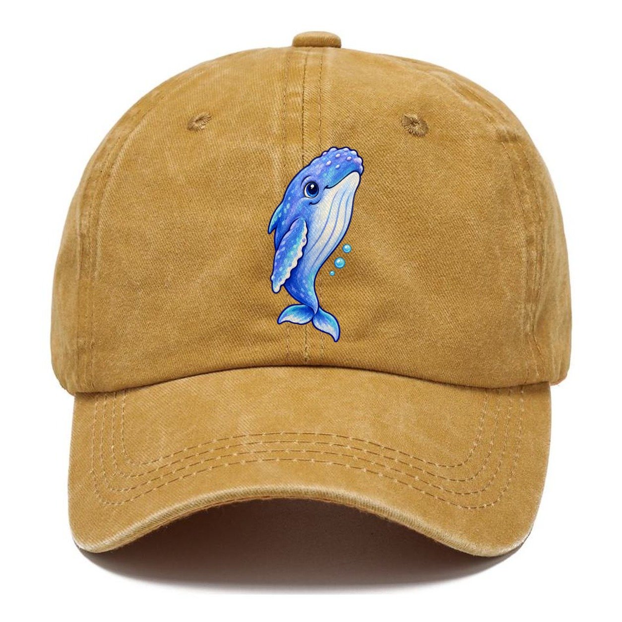 Humpback Whale Gentle Rise Sea Sprite Classic Cap – Golden Harvest