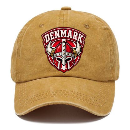 Denmark Retro Badge Country Logos Classic Cap – Golden Harvest