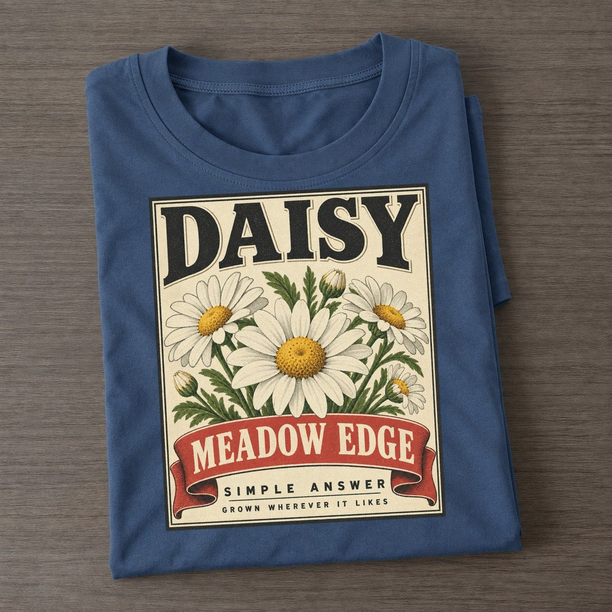 Daisy Orchard Crate Classic T-shirt – Twilight Navy