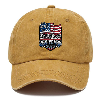 We The People Flag Classic Cap – Golden Harvest