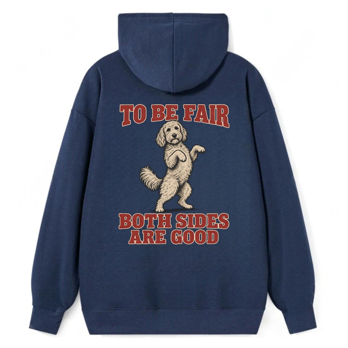 Goldendoodle Dog Declarations Classic Pullover Hoodie – Navy
