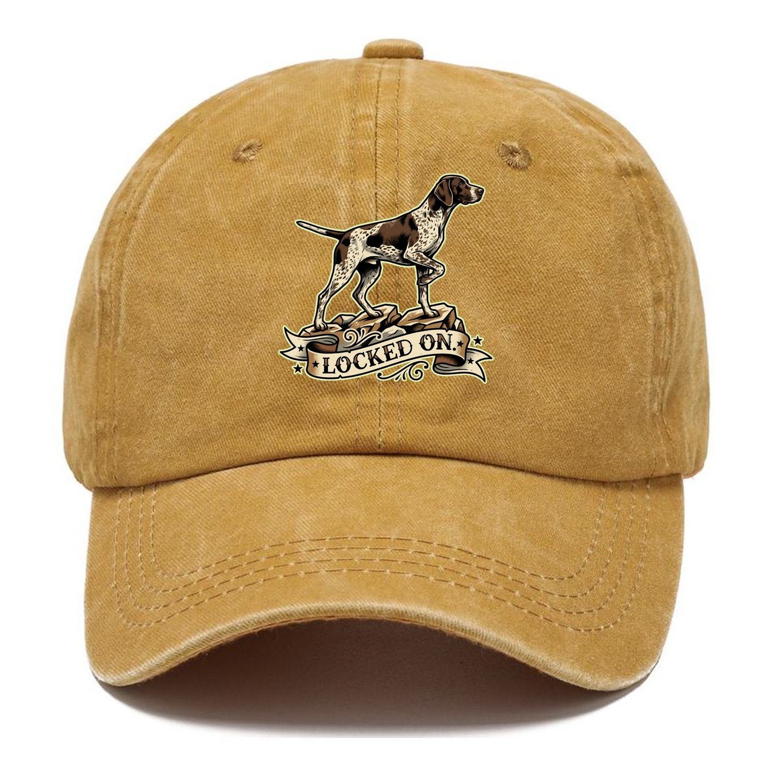 Locked On Dog Classic Cap – Golden Harvest