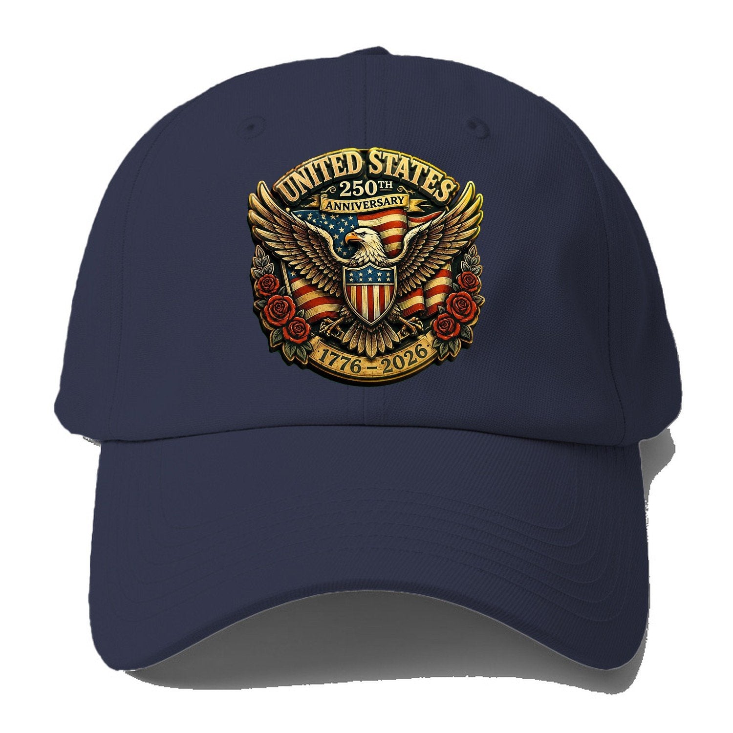 Us 250Th Medallion Baseball Cap – Twilight Navy