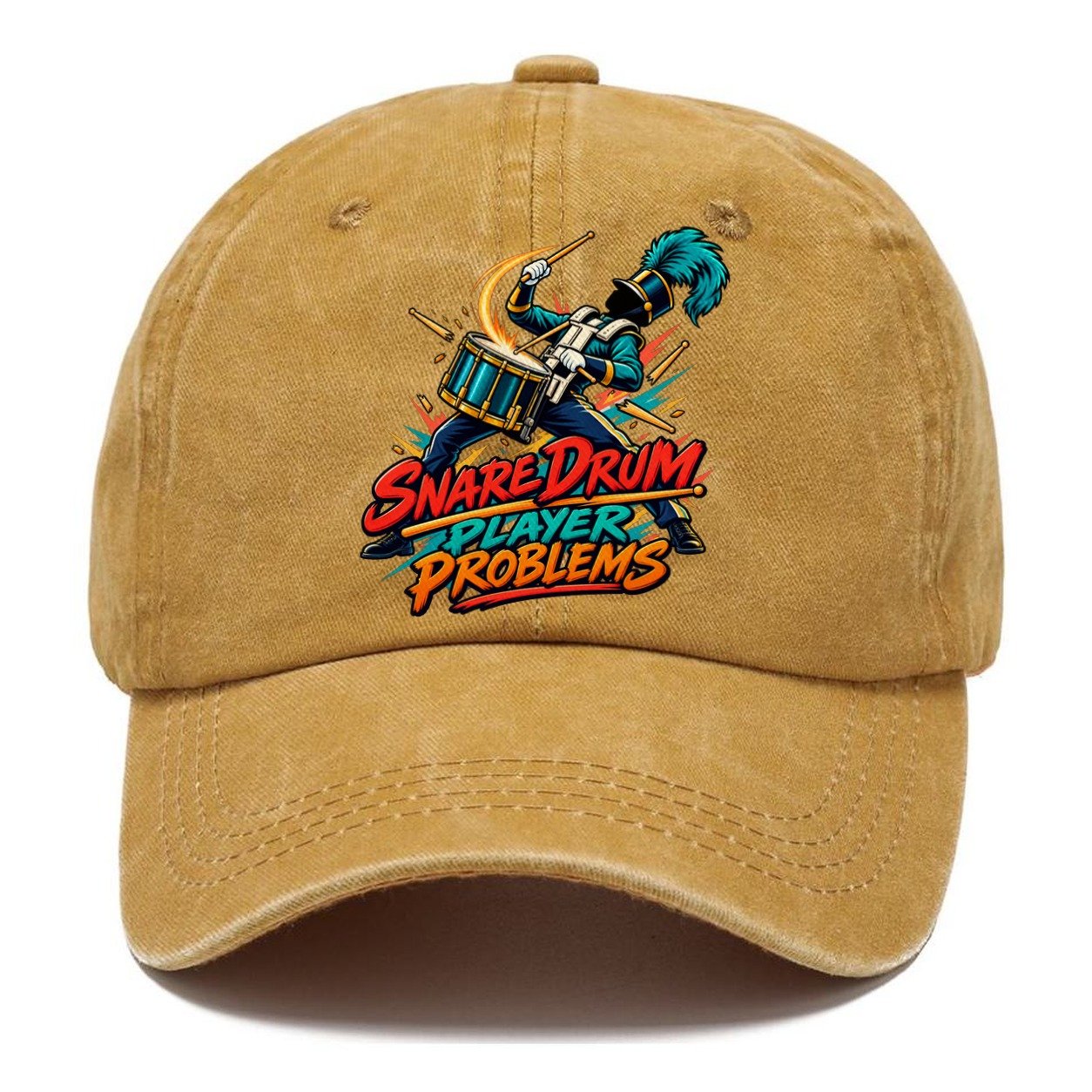 Snare Drum Player Problems Music Instruments Classic Cap – Golden Harvest