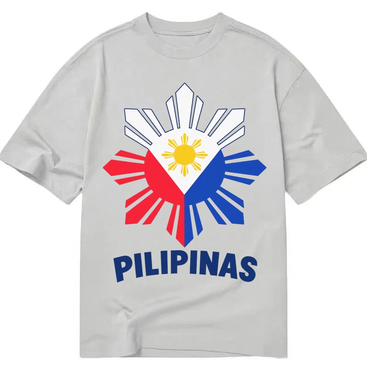 Philippines Sun Stars Classic T-shirt – Grey