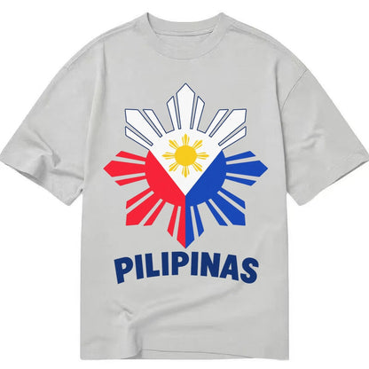 Philippines Sun Stars Classic T-shirt – Grey