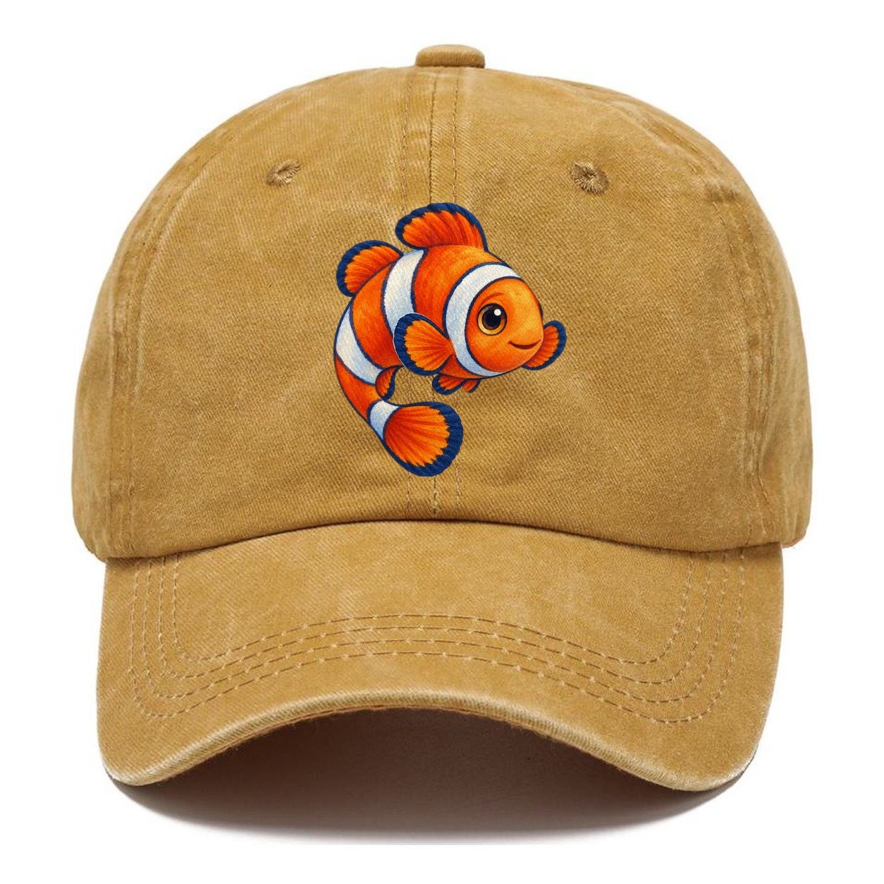 Clownfish Crescent Swim Sea Sprite Classic Cap – Golden Harvest