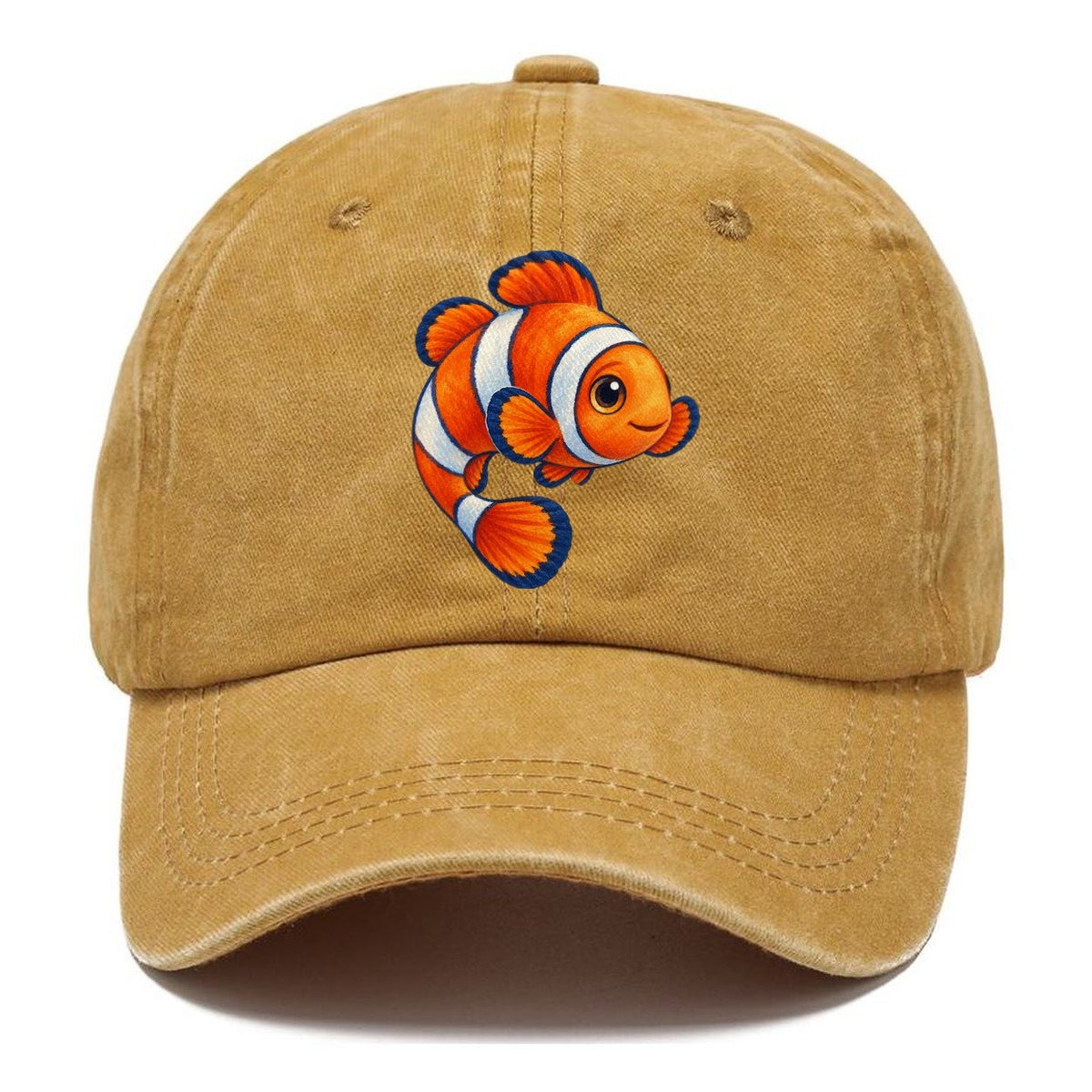 Clownfish Crescent Swim Sea Sprite Classic Cap – Golden Harvest