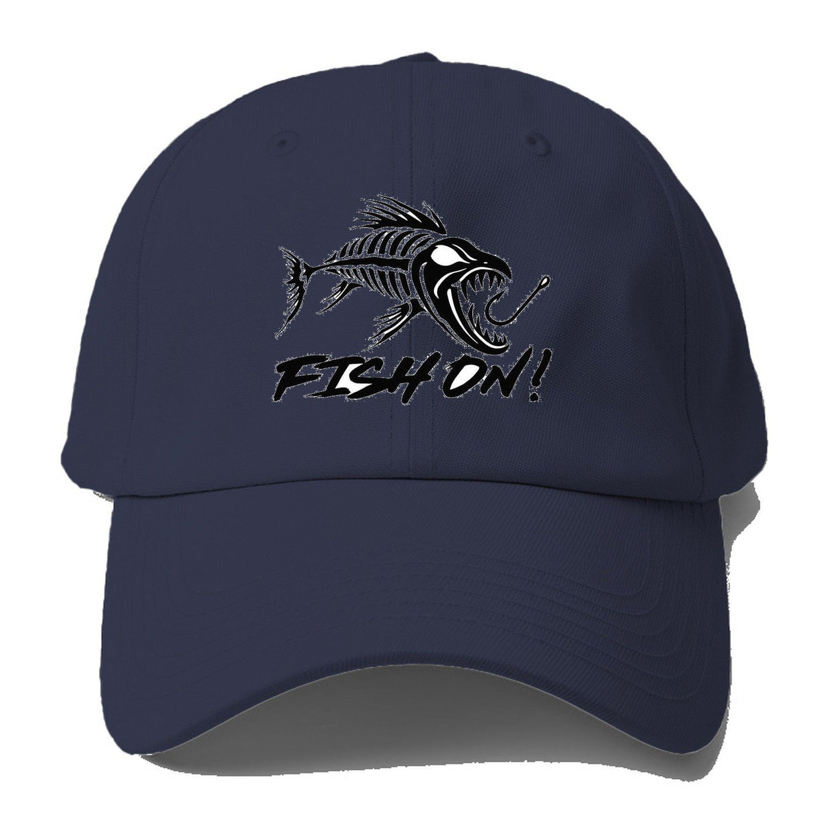 Fish On Baseball Cap – Twilight Navy