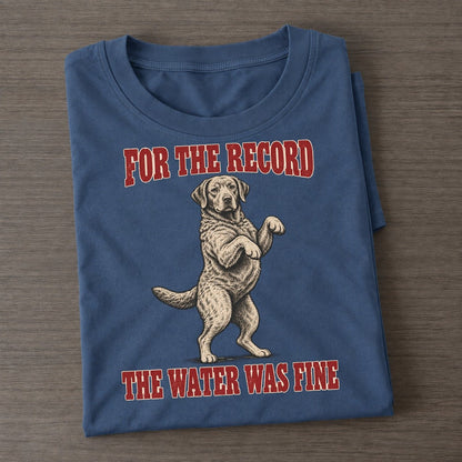 Chesapeake Bay Retriever Dog Declarations Classic T-shirt – Twilight Navy