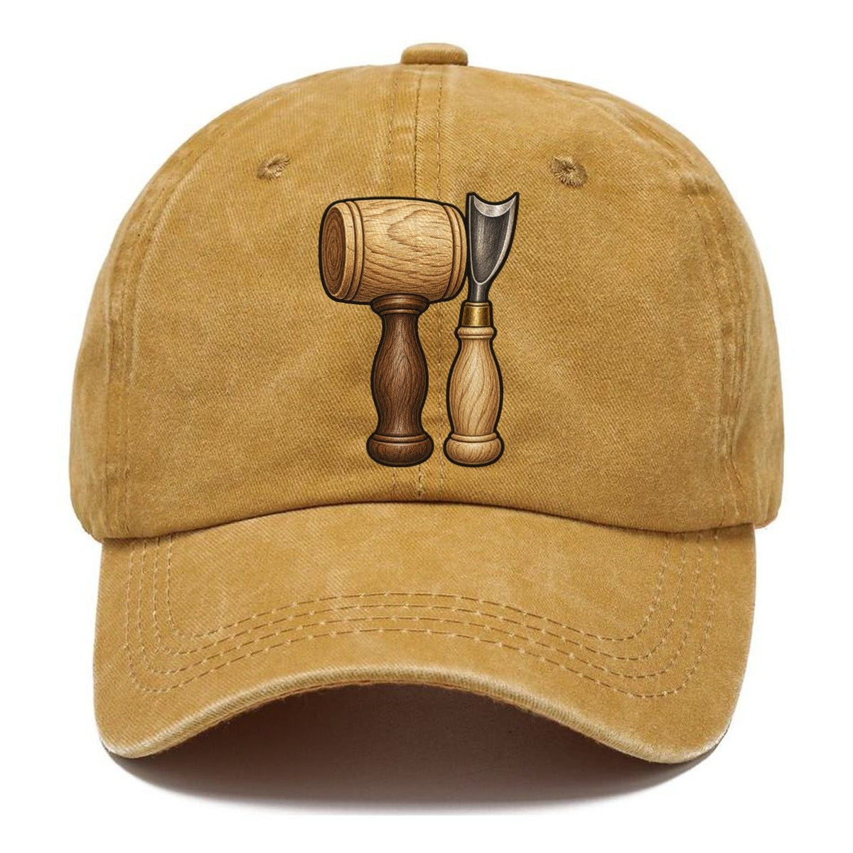 Carvers Mallet And Gouge Woodworking Classic Cap – Golden Harvest