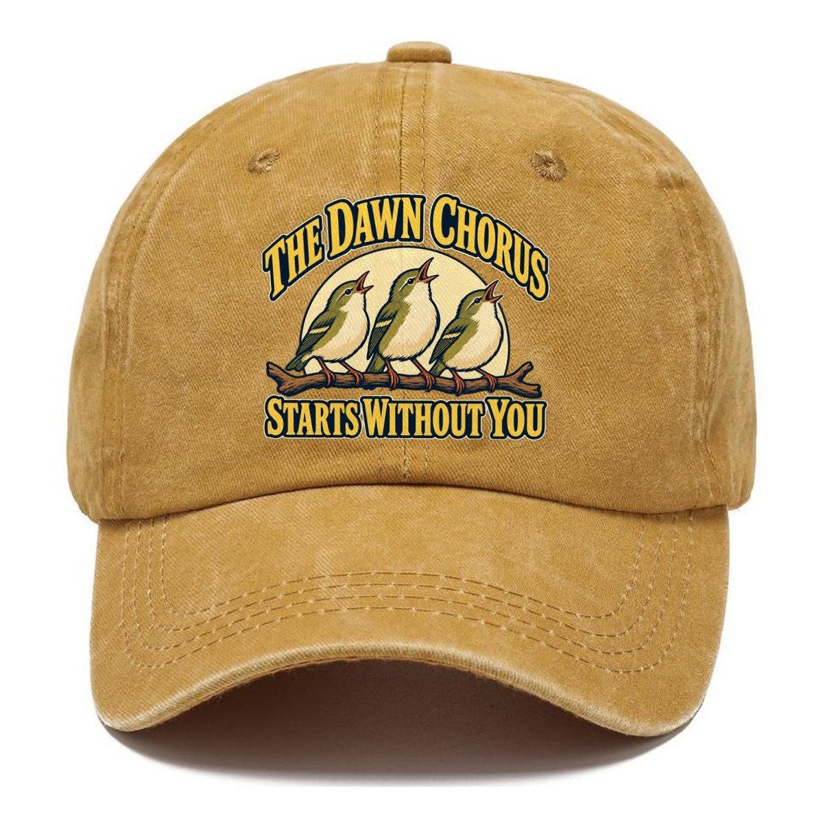 The Dawn Chorus Birdwatching Classic Cap – Golden Harvest