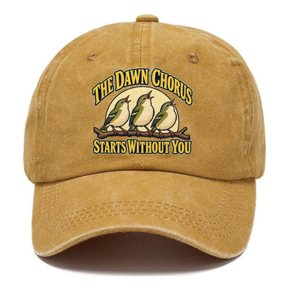 The Dawn Chorus Birdwatching Classic Cap – Golden Harvest