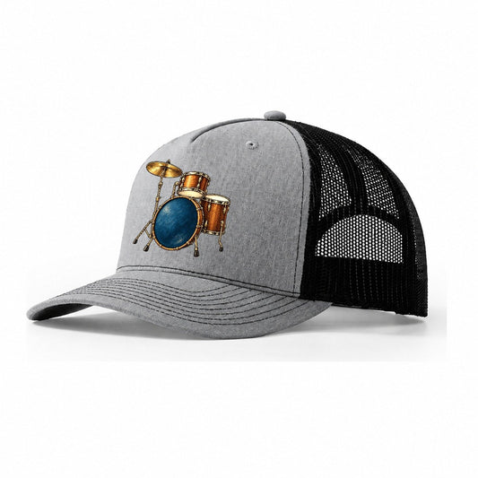 Compact Midnight Jazz Kit Pastimes Companions Trucker Hat – Sport Grey Black