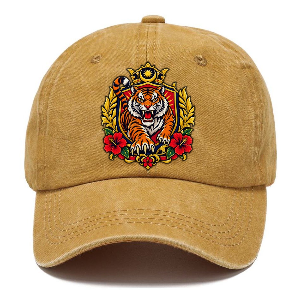 Malaysia Heraldic Crest Country Logos Classic Cap – Golden Harvest