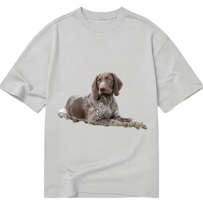German Shorthaired Pointer 2 Classic T-shirt – Grey