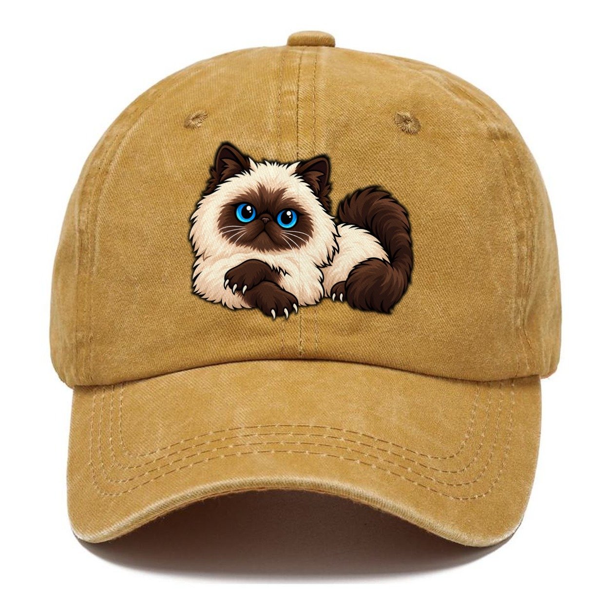 Himalayan Lounging Peeking Cats Classic Cap – Golden Harvest
