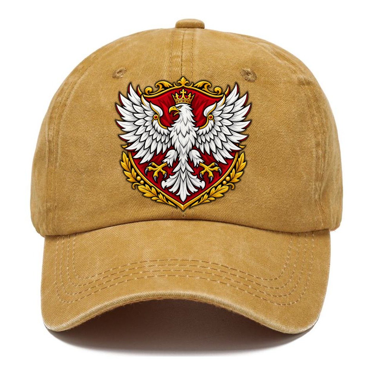 Poland Heraldic Crest Country Logos Classic Cap – Golden Harvest