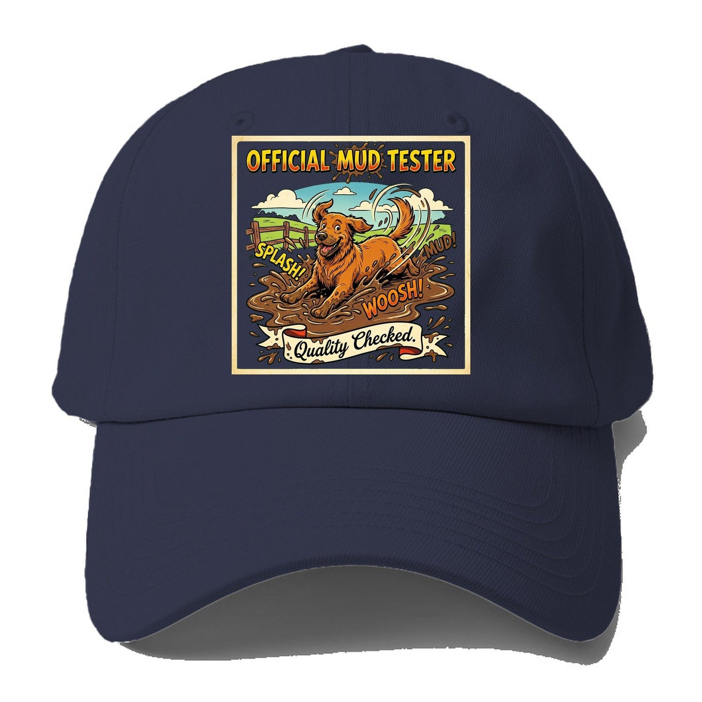 Official Mud Tester Transparent Baseball Cap – Twilight Navy