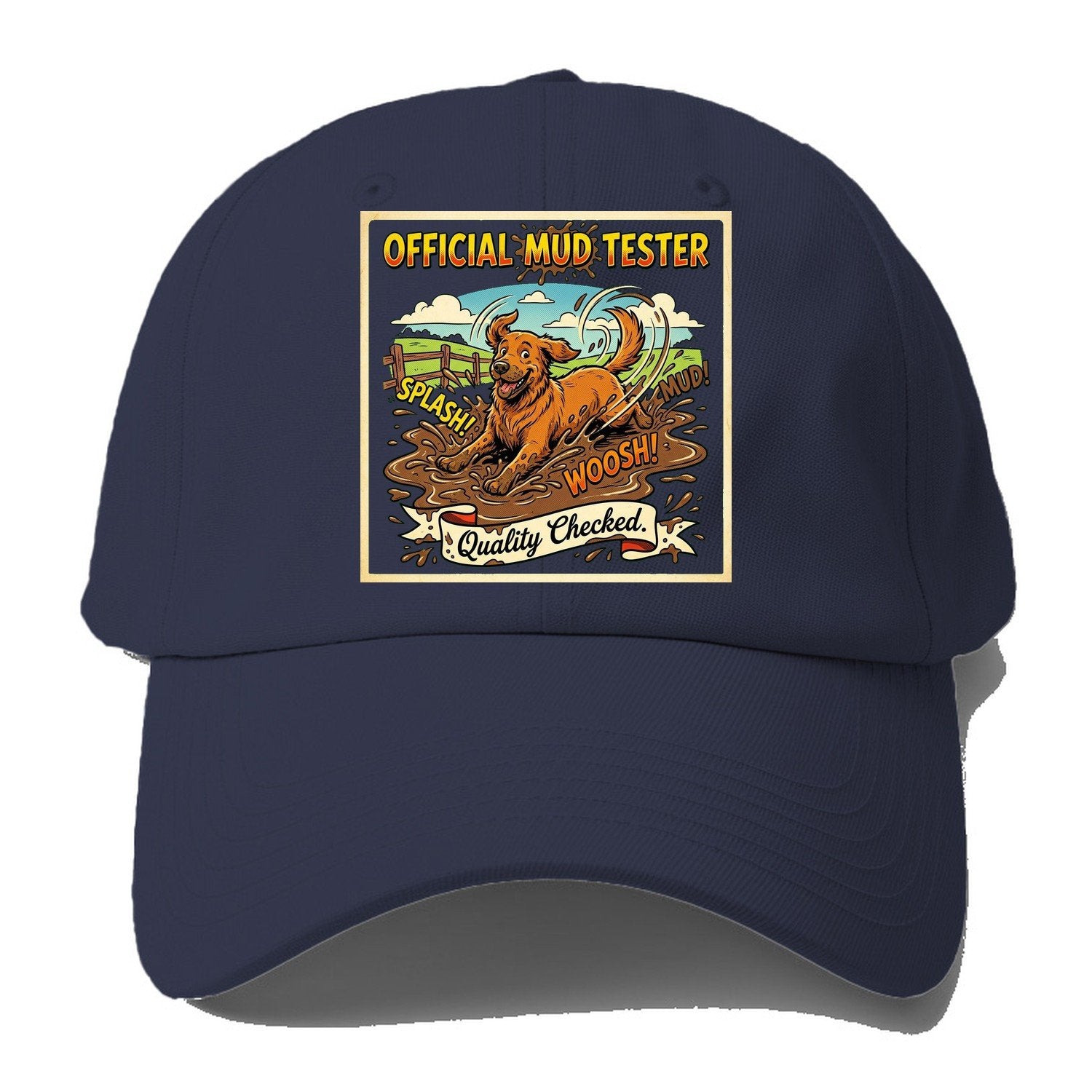 Official Mud Tester Transparent Baseball Cap – Twilight Navy