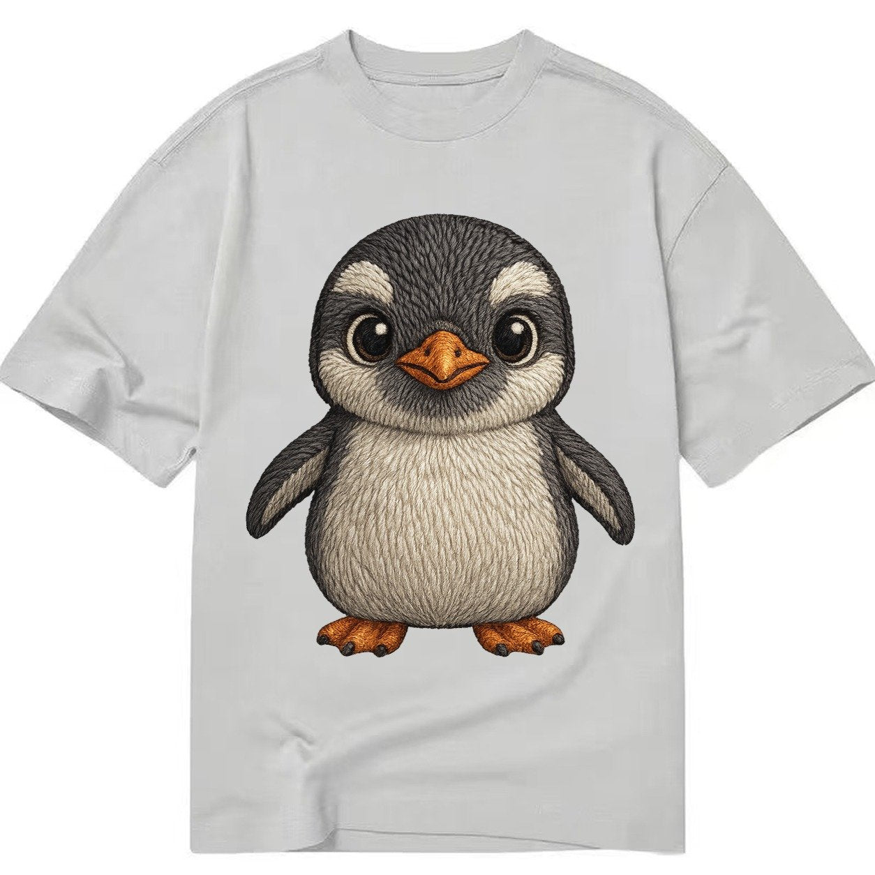 Baby Gentoo Penguin Classic T-shirt – Grey