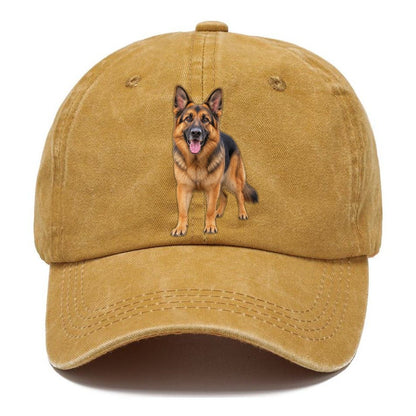 German Shepherd Standing Top Breeds Classic Cap – Golden Harvest