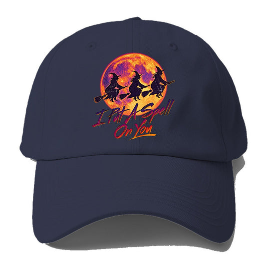 I Put A Spell On You Baseball Cap – Twilight Navy