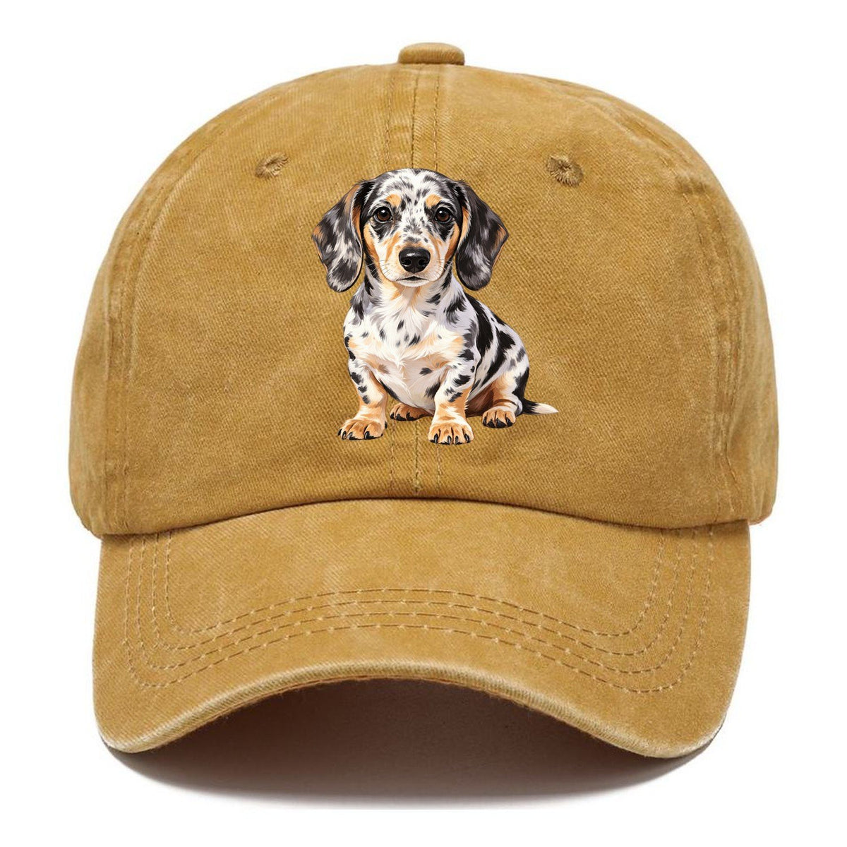 Dachshund Transparent Classic Cap – Golden Harvest