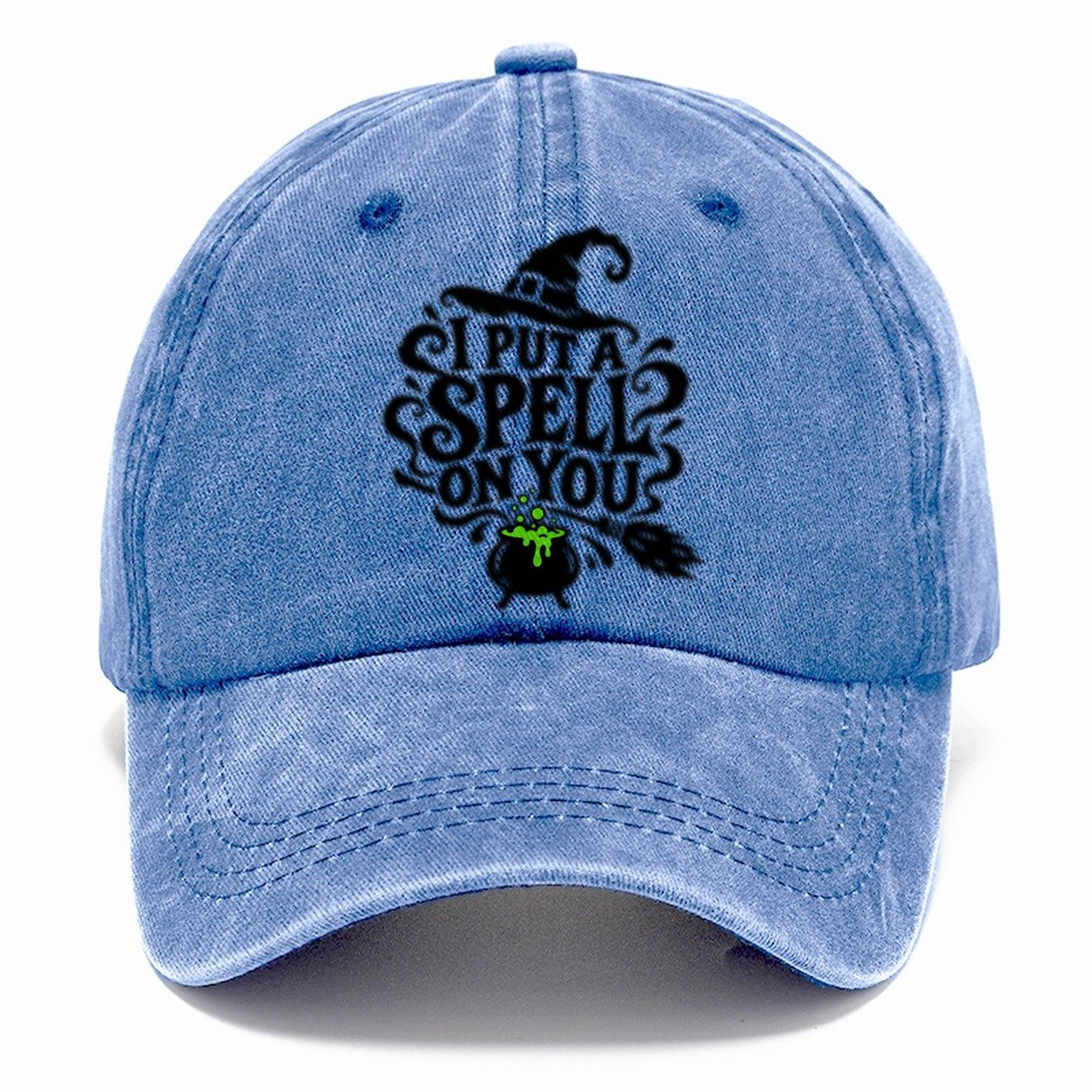 I Put A Spell On You Slogan Witch Magic Classic Cap – Summer Sky