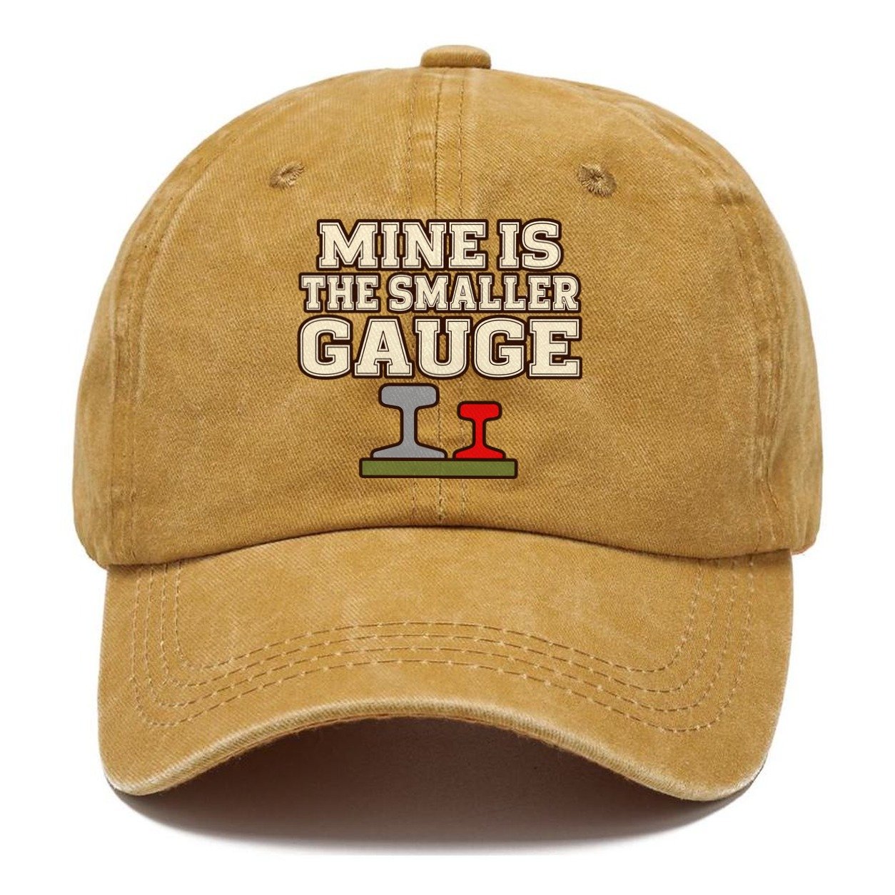 Mine Is The Smaller Gauge Model Railways Classic Cap – Golden Harvest