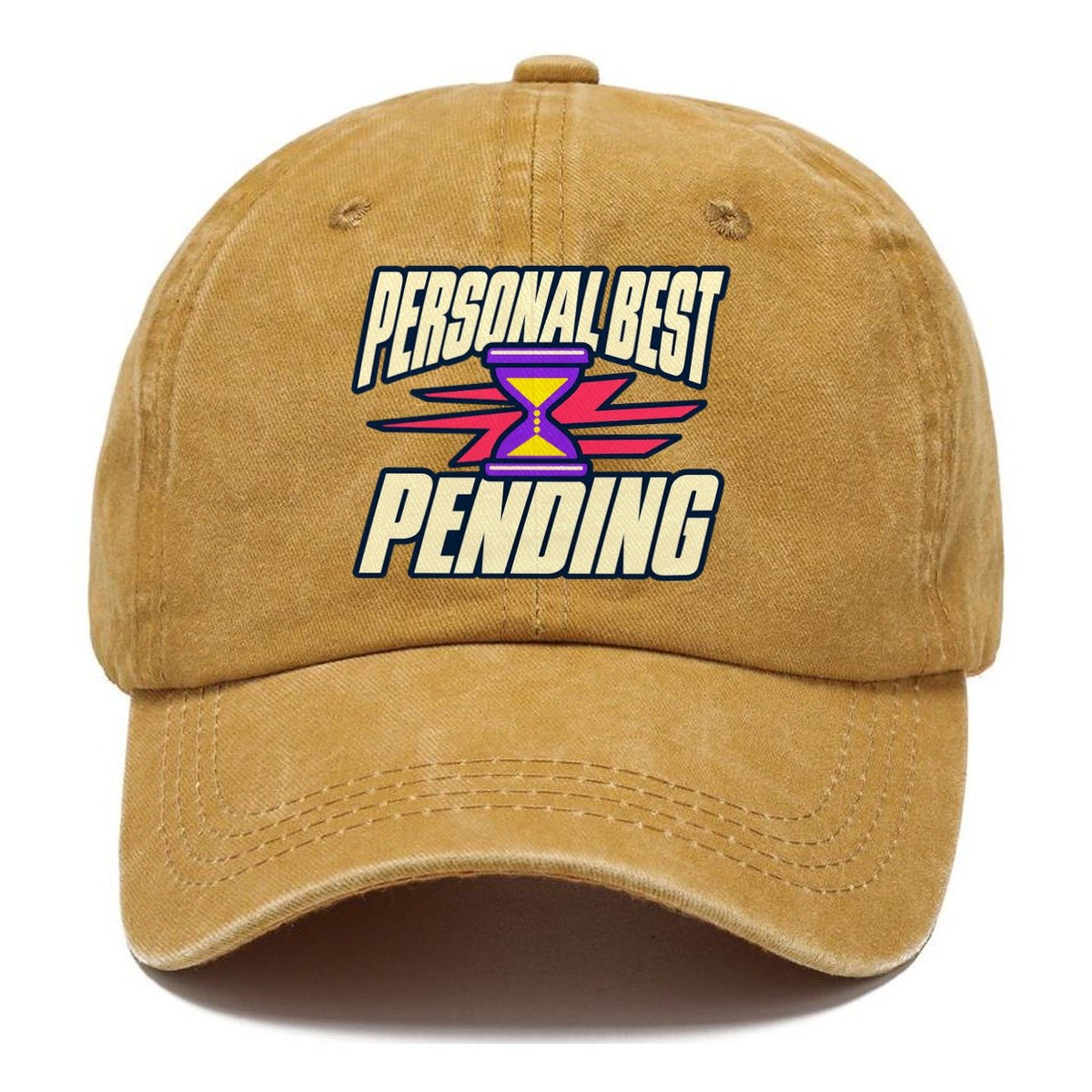 Personal Best Pending 90S Running Clubs Classic Cap – Golden Harvest