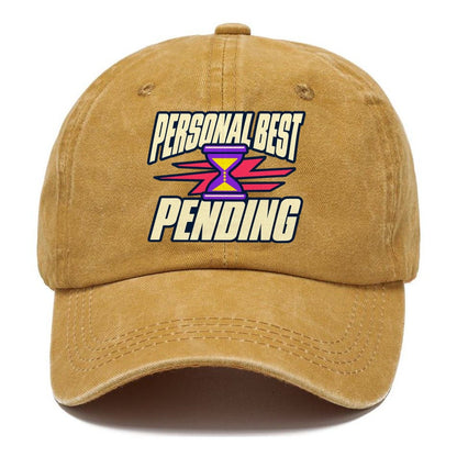 Personal Best Pending 90S Running Clubs Classic Cap – Golden Harvest