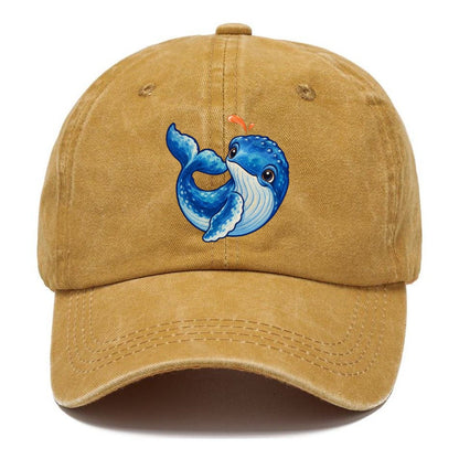 Humpback Whale Tail Curl Sea Sprite Classic Cap – Golden Harvest