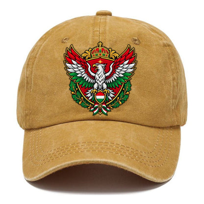Hungary Heraldic Crest Country Logos Classic Cap – Golden Harvest