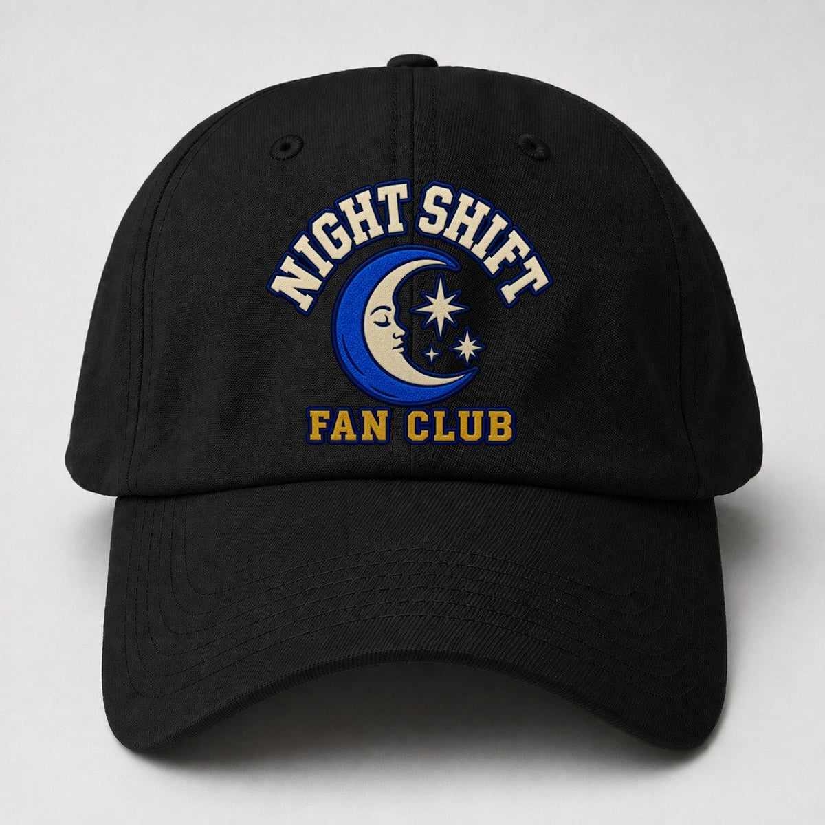 Night Shift Fan Club Baseball Cap – Black