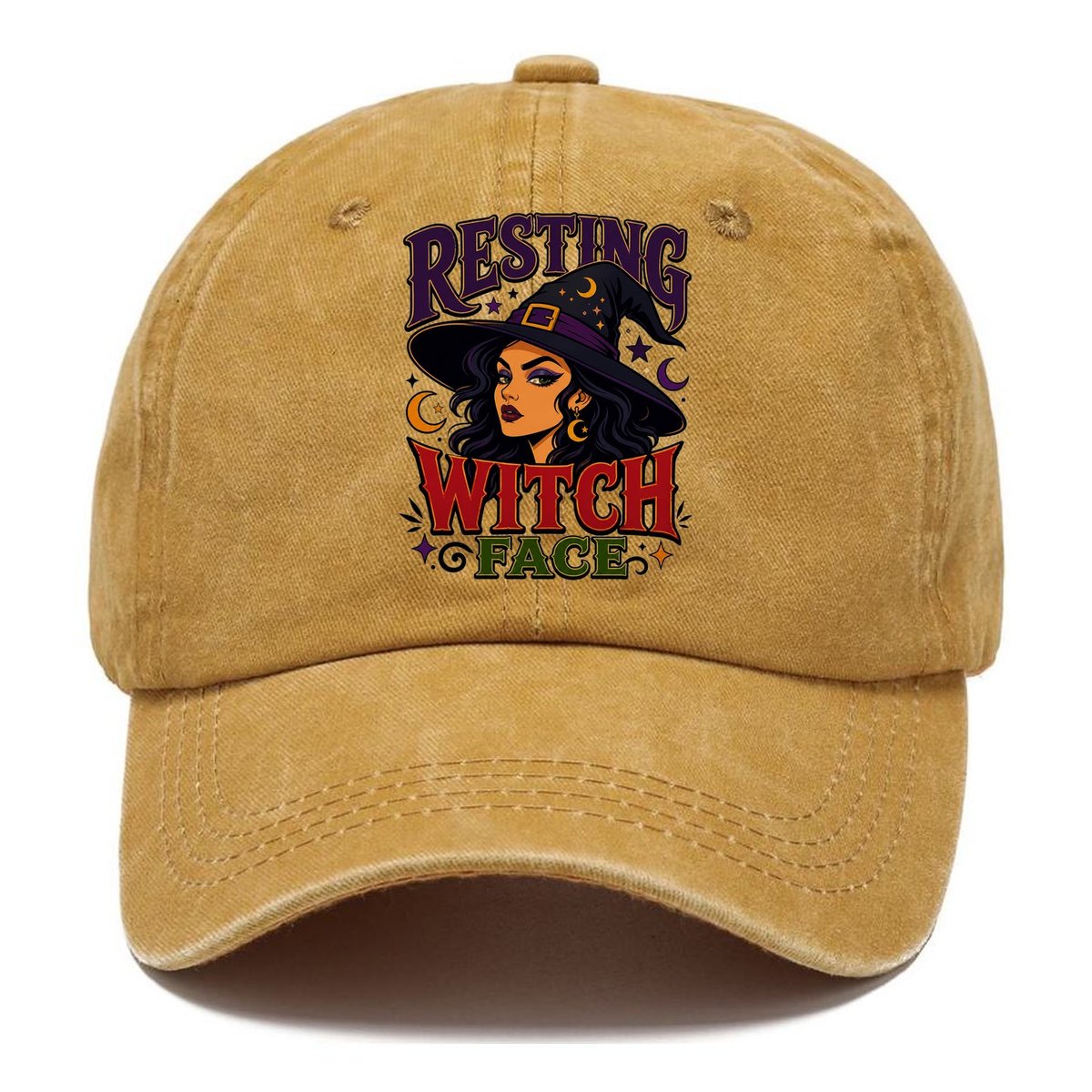 Resting Witch Face Classic Cap – Golden Harvest