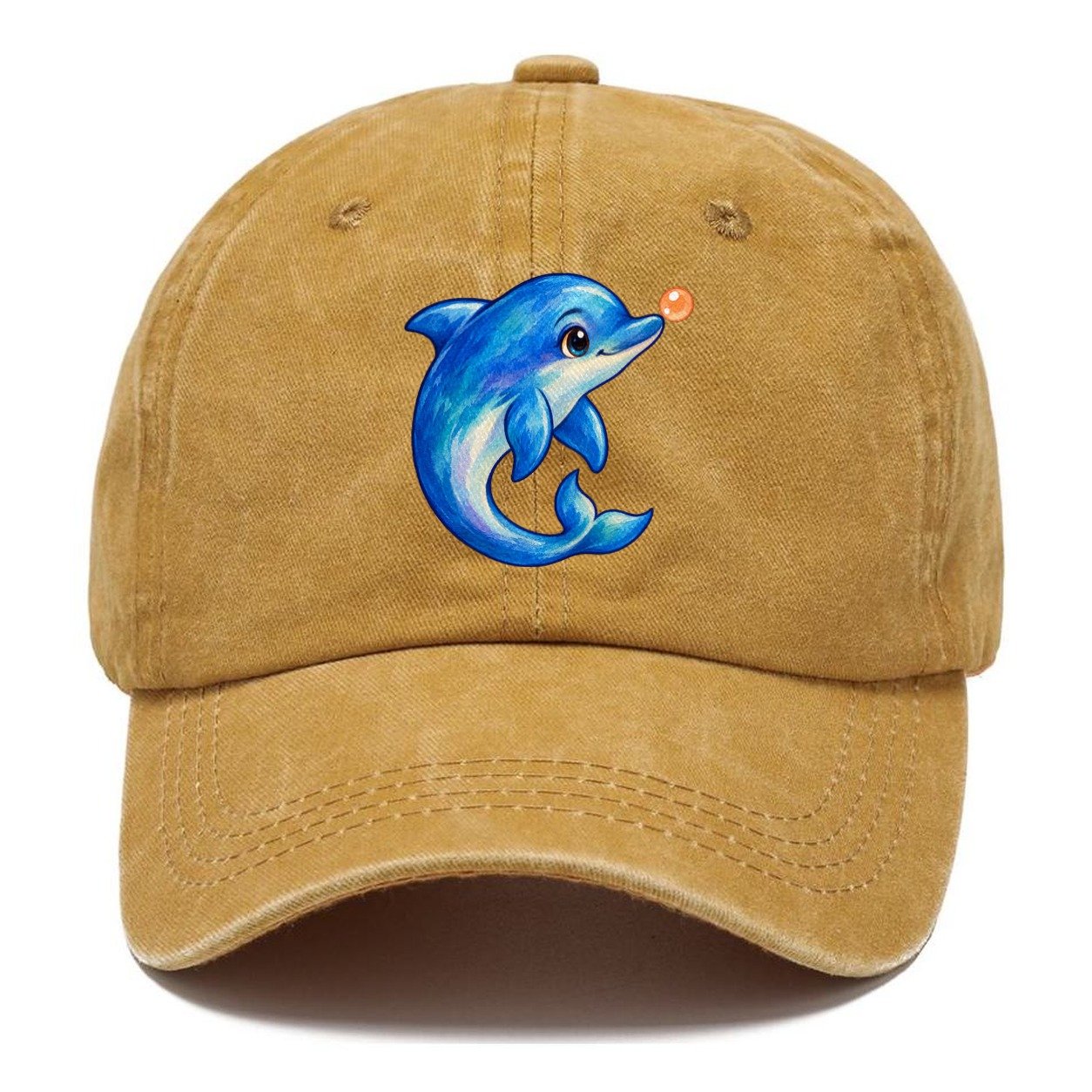 Dolphin Nose Boop Sea Sprite Classic Cap – Golden Harvest